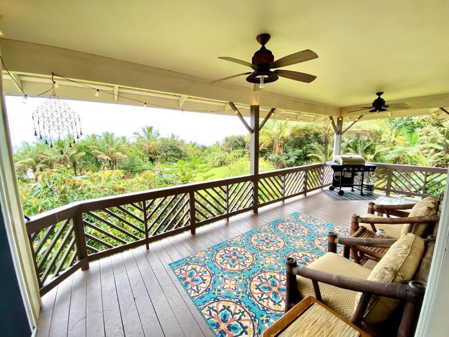 The Honomu House - Gorgeous, Spacious 4Bd2Ba Home Near Waterfalls And Hilo, Sleeps 12! Eksteriør billede